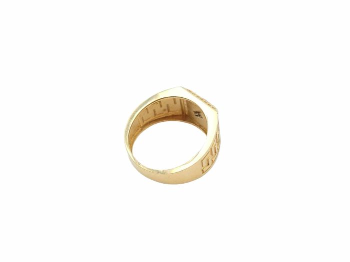 Bague en Or 10k Neuve Style Versace Grandeur 10