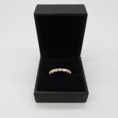 Bague en or avec diamants 14K 