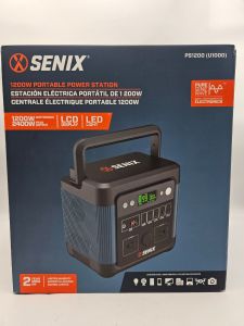 Centrale Électrique Portable Senix PS1200 974.4Wh 1200W (2400w Peak)