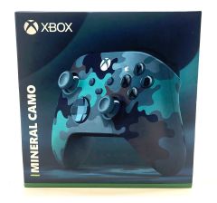 Controller de jeux ( manette ) Xbox One Microsoft & Pc style camo armée vert et bleu dans la boite original.