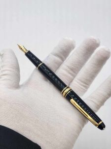 Stylo Plume Montblanc Meisterstuck Noir et doré 