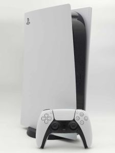 Console PS5 Digital avec une manette et Stand