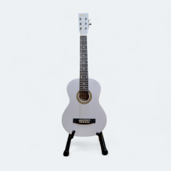 Guitare acoustique blanche 32 pouces madera ld301/wh