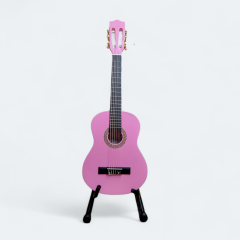 Guitare classique rose 30 pouces adagio c200