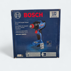 Visseuse à percussion embout/douille 2 en 1 bosch gdx18v-1860cn