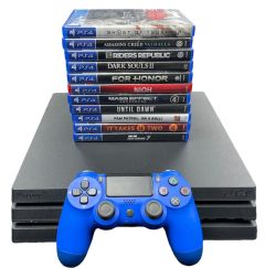 Console Playstation 4 Pro 1TB + 2 Jeux 