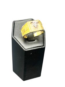 Bague en OR 10K Style Versace