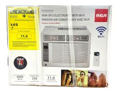 Climatiseur RCA de fenêtre – 6000 BTU