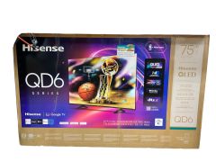 Télévision Hisense 75″ QLED UHD 4K – Android TV