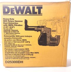 dispositif d'aspiration de poussiere DEWALT  avec filtre HEPA - NEUF