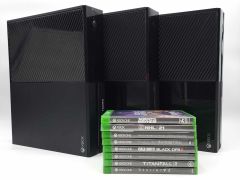 Console Xbox One 500Go avec une manette et 3 Jeux au Choix
