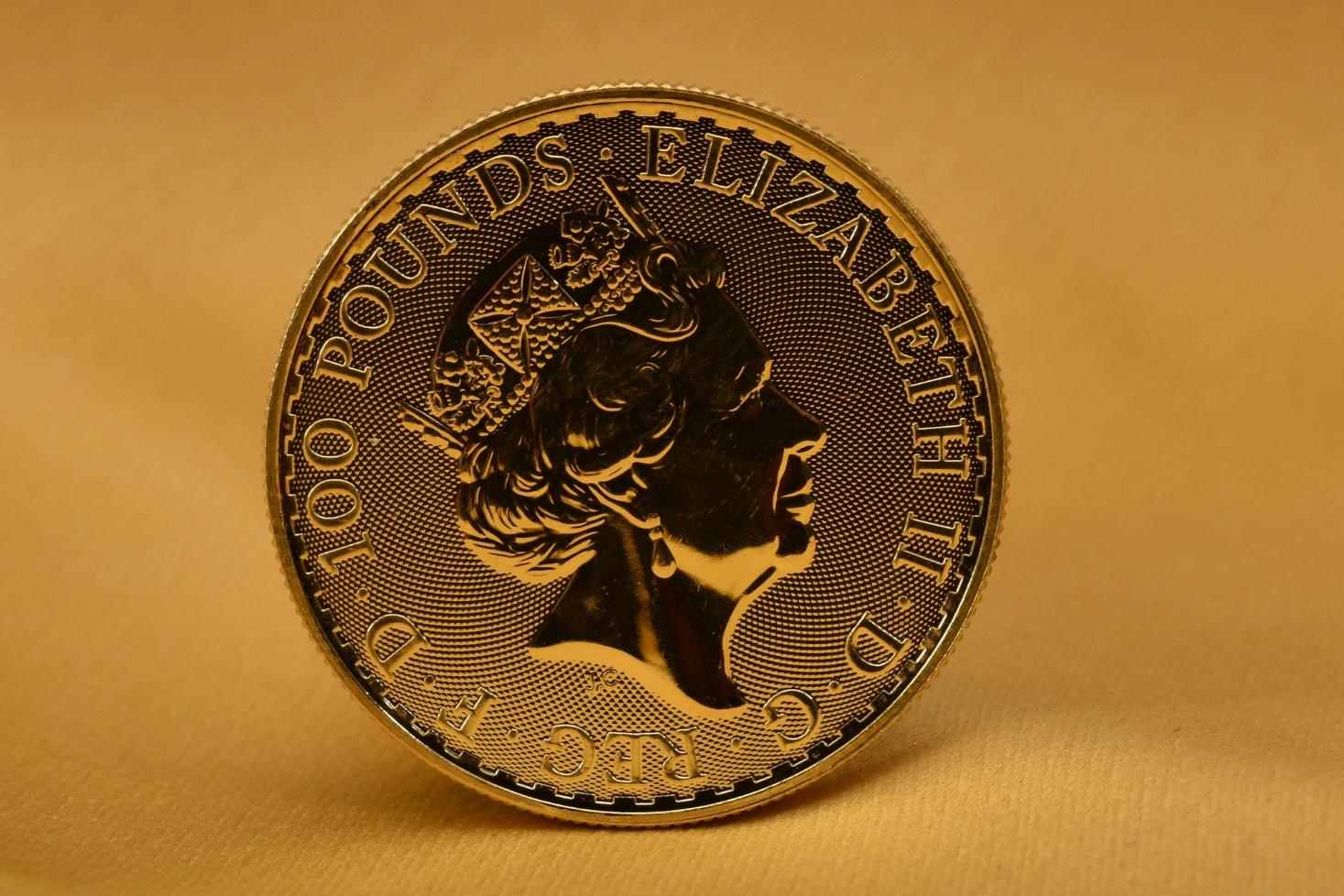 A collectible gold coin.